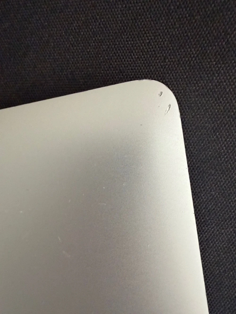 Apple MacBook Pro Silver with Black Keyboard and Dark Display